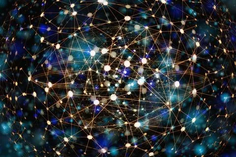 Abstract image of network