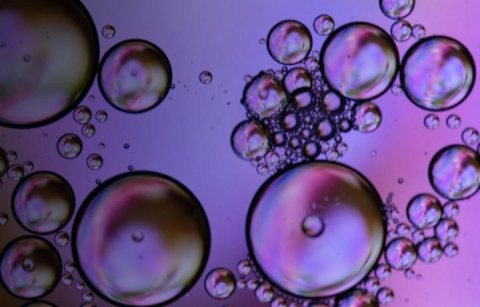 Illustration of nano bubbles